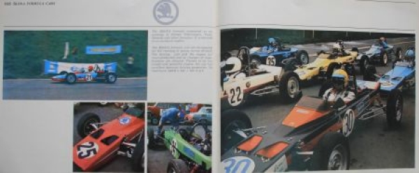 Skoda Modellprogramm 1972 Automobilprospekt (9138)